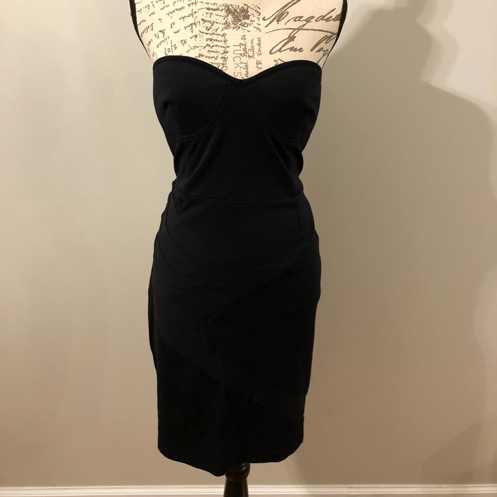 Strapless corset dress